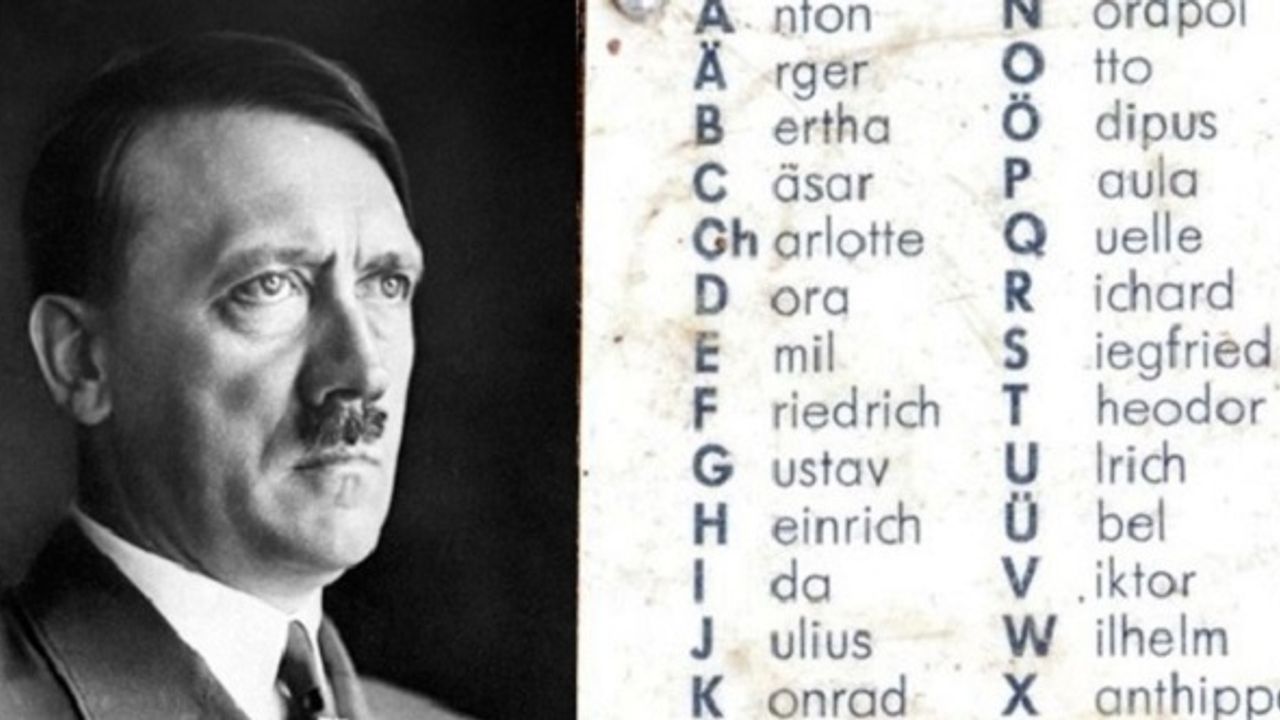 Almanya, fonetik alfabeden Nazi izlerini silecek