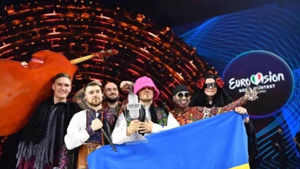 Eurovision'da zafer Ukrayna'nın