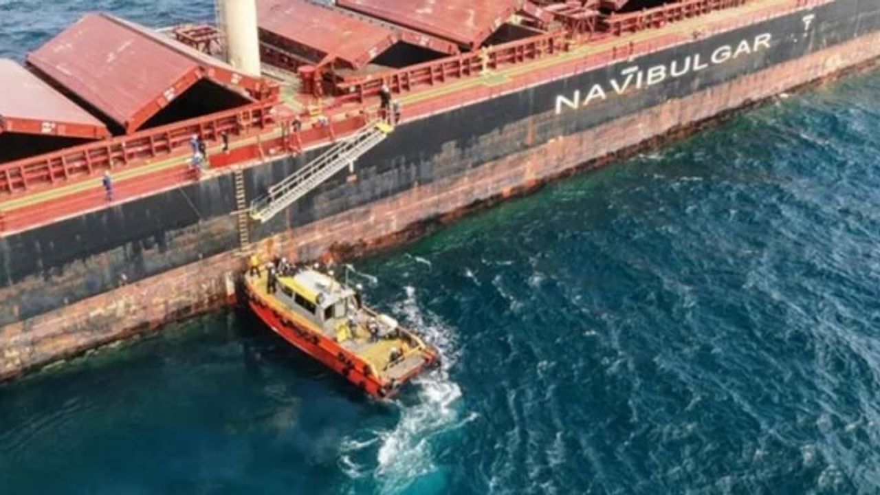 Mısır yüklü gemi İngiltere'ye geliyor