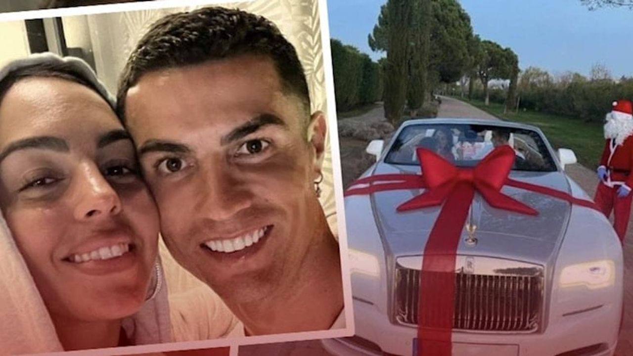 Sevgilisinden Ronaldo'ya Noel hediyesi