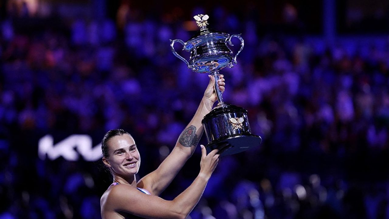 Avustralya Açık'ta şampiyon Aryna Sabalenka
