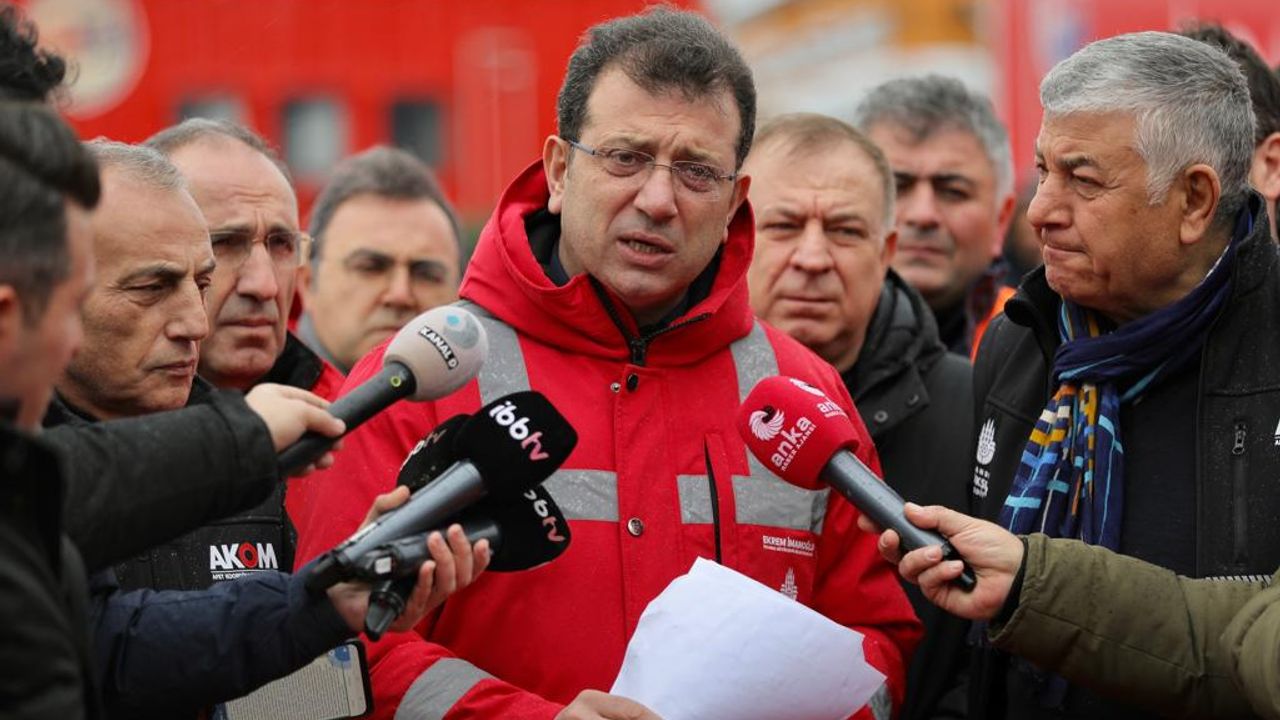 İmamoğlu: İstanbul'da 90 binanın yıkılma tehlikesi var