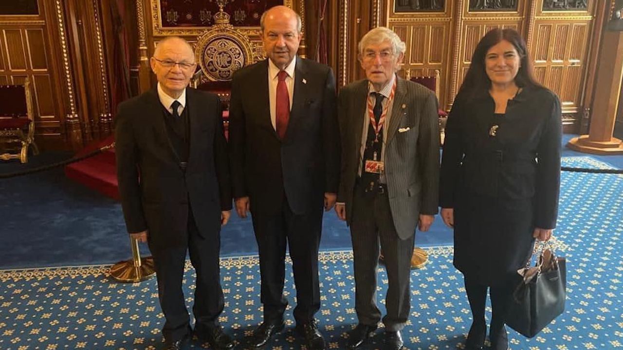Cumhurbaşkanı Tatar İngiltere Parlamentosu’nu ziyaret etti