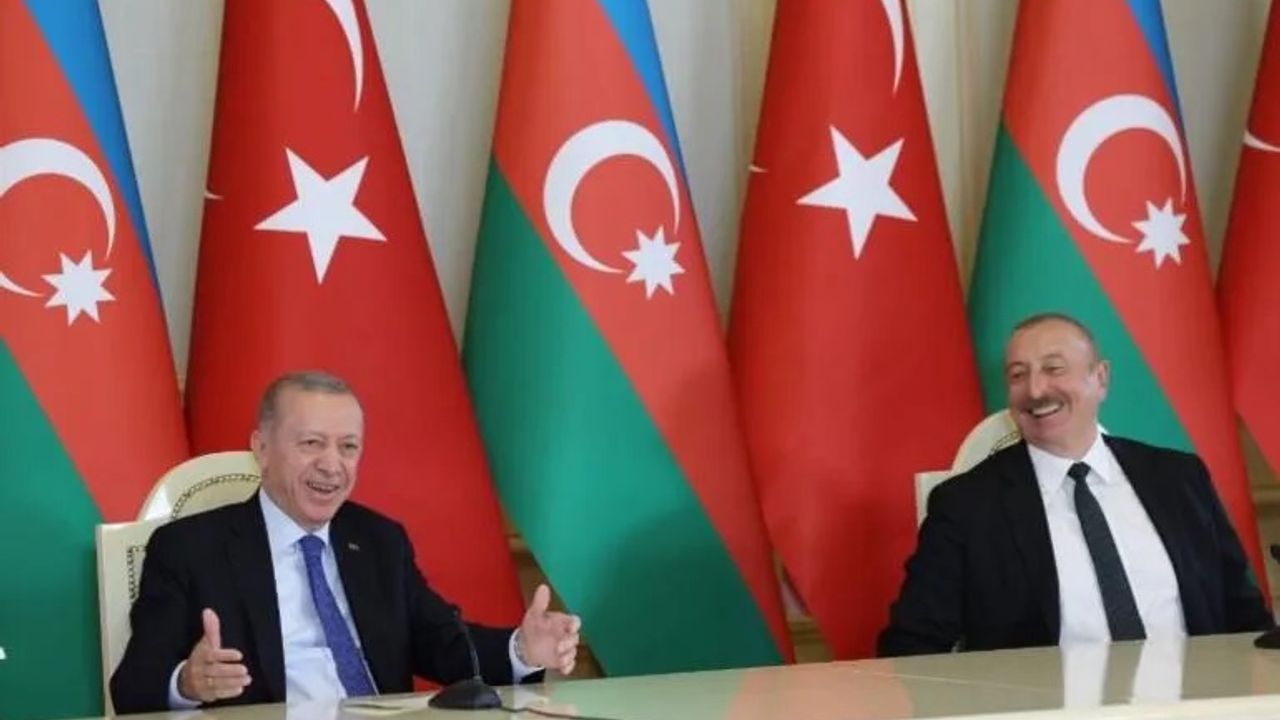 Erdoğan Azerbaycan'da Aliyev ile görüştü