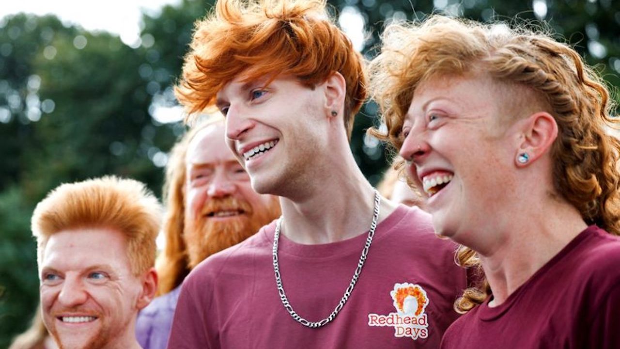 Kızıl Saç Günü için yüzlerce kişi Hollanda'da bir araya geldi
