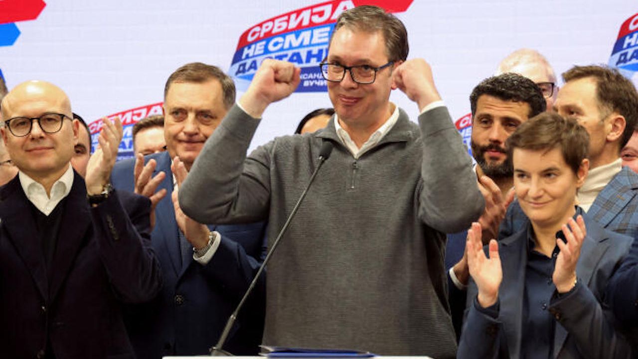 Sırbistan'da genel seçimi Cumhurbaşkanı Vucic'in partisi kazandı