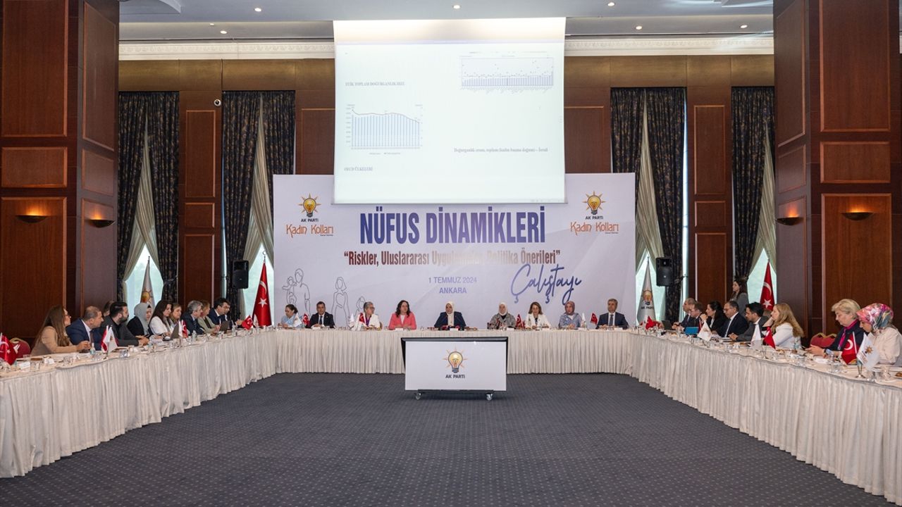 AK Parti, "Nüfus Dinamikleri Riskler, Uluslararası Uygulamalar, Politika Önerileri Çalıştayı" düzenledi