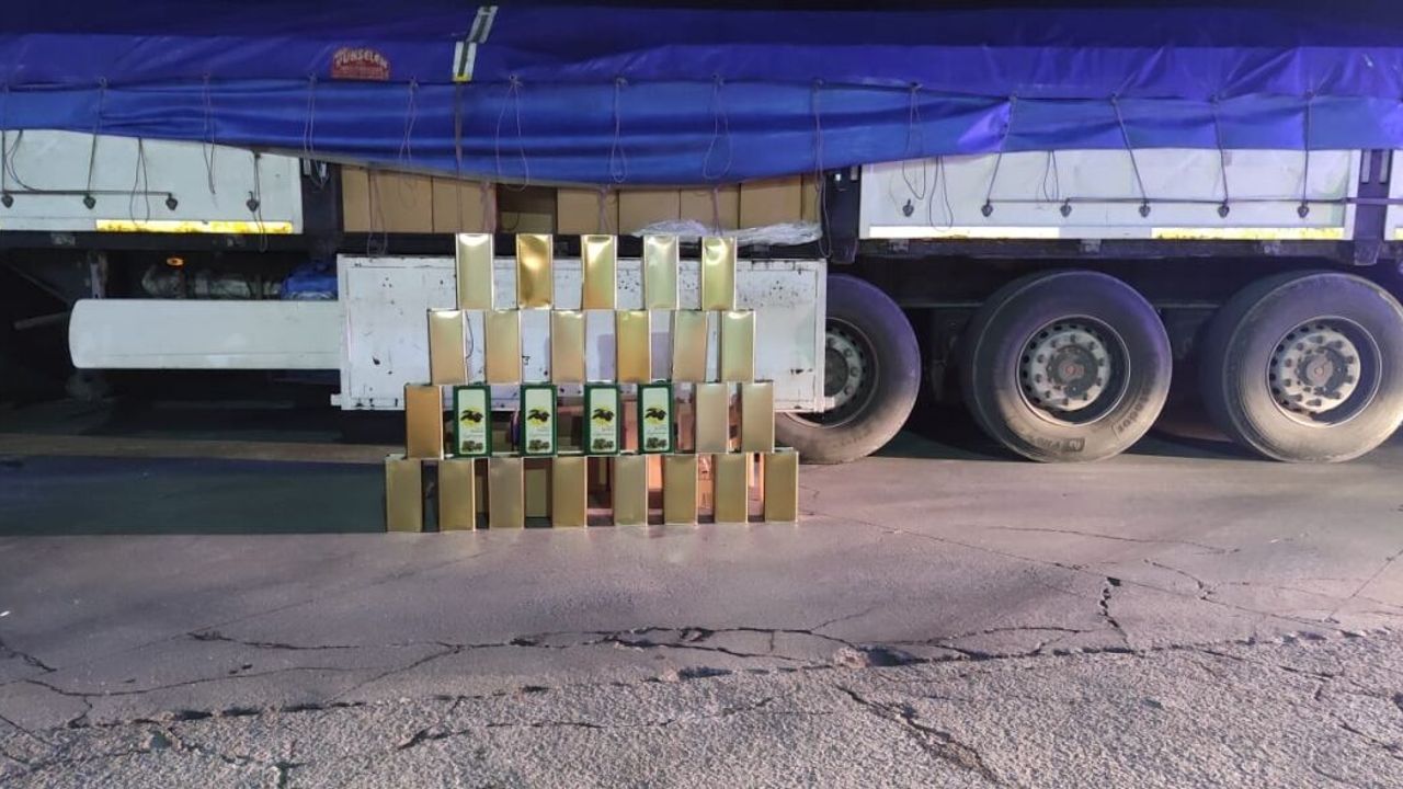 Aydın'da 34 ton tağşişli zeytinyağı ele geçirildi