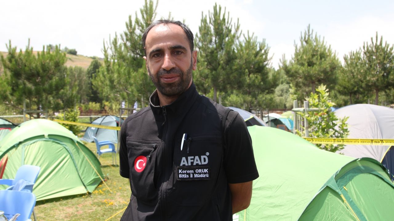 Bitlis'te "AFAD Doğu ve Güneydoğu Anadolu Bölgesi Akreditasyon Kampı" sürüyor