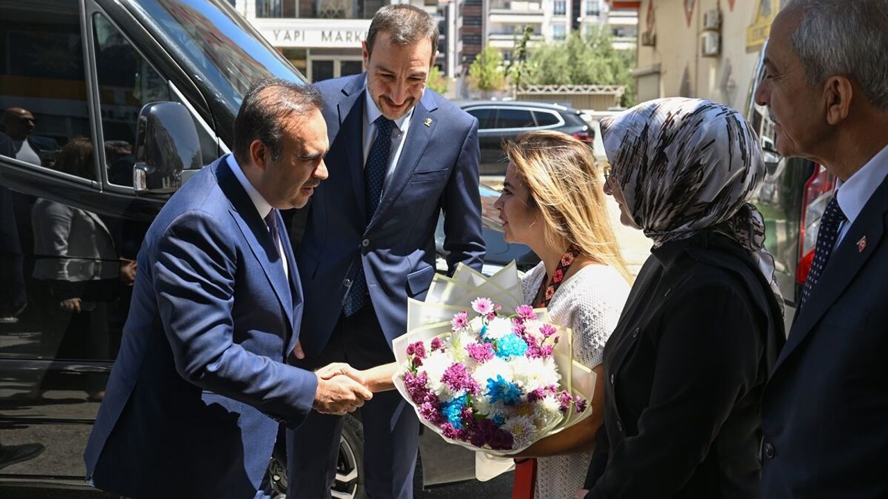 Sanayi ve Teknoloji Bakanı Mehmet Fatih Kacır, Kilis'te