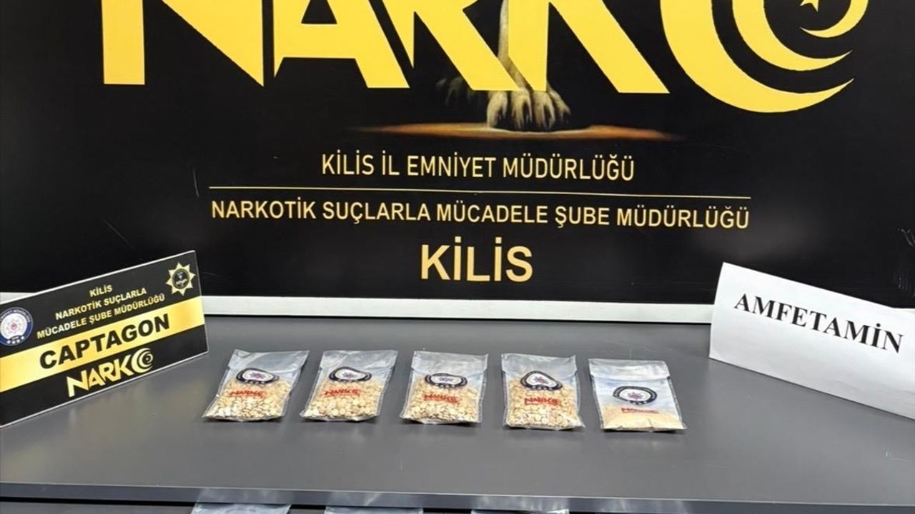 Kilis'te uyuşturucu operasyonunda yakalanan 3 şüpheli tutuklandı