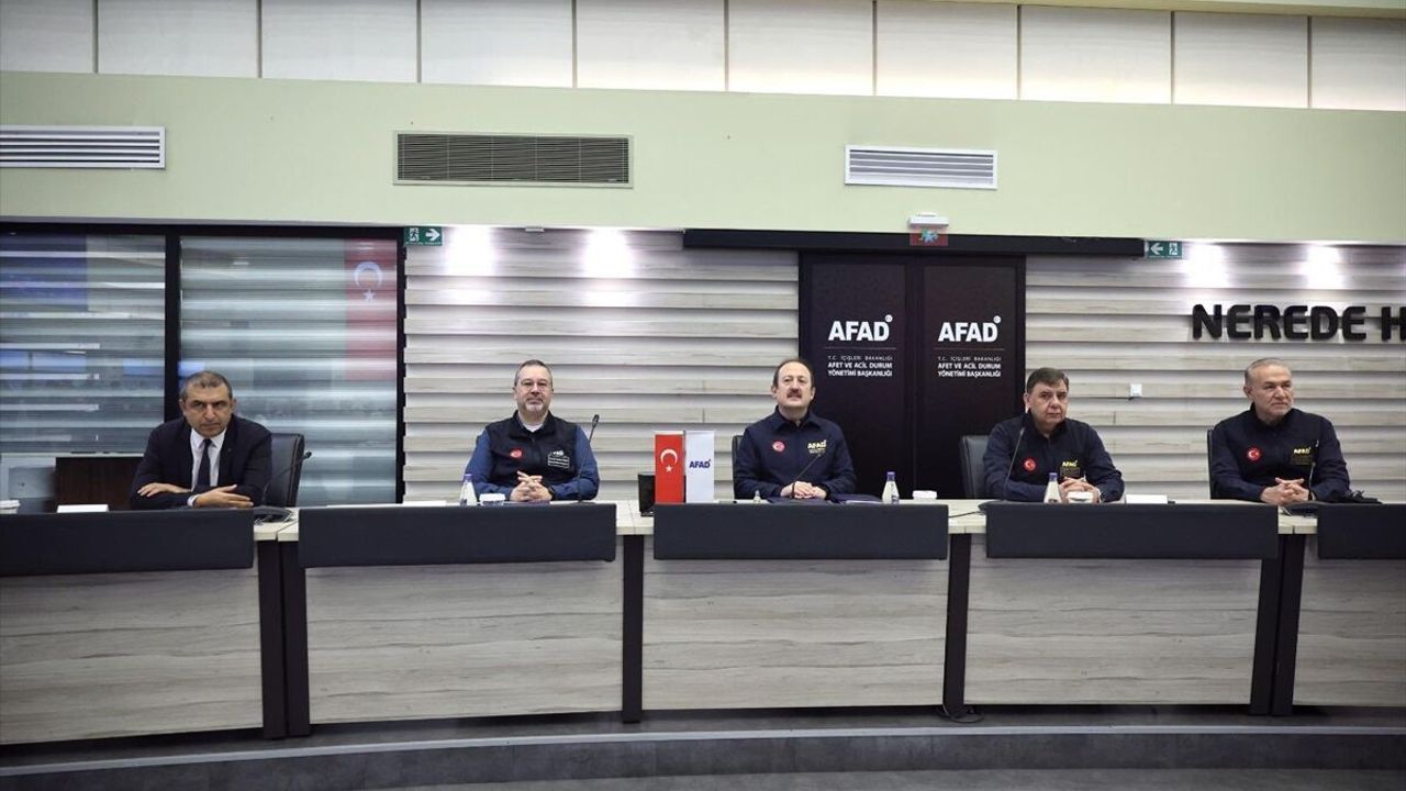 AFAD ve TÜBİTAK'tan Ulusal Deprem Araştırmaları Programı Çalıştayı