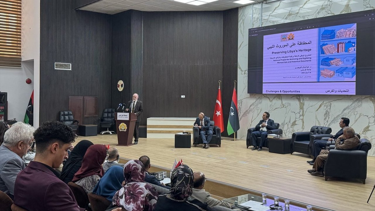 Türk ve Libyalı akademisyenler, TİKA'nın organize ettiği çalıştayda Trablus'ta buluştu
