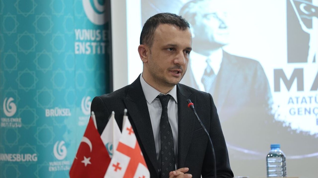Gürcistan'ın başkenti Tiflis'te 19 Mayıs Atatürk'ü Anma, Gençlik ve Spor Bayramı kutlandı