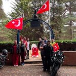 Londralı motorculardan Brookwood Şehitliği’ne Zafer sürüşü
