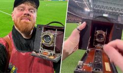 127 yıllık kamerayla çekilen futbol maçının görüntüleri viral oldu