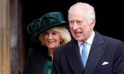 İngiliz Kraliyet ailesi Paskalya törenine katıldı