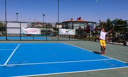 Iğdır'da yapılan Alagöz Holding 4. Kayısı Cup Tenis Turnuvası tamamlandı