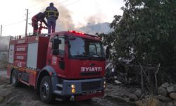 Çorum'da çıkan yangında 1 ev yandı, 2 evde hasar oluştu