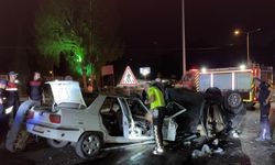 GÜNCELLEME - Aydın'da iki otomobilin çarpıştığı kazada 1 kişi öldü, 6 kişi yaralandı