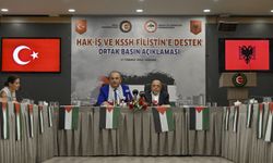 HAK-İŞ ve Arnavut İşçi Sendikaları Konfederasyonundan Filistin'e destek bildirisi: