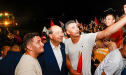 Kıbrıs Barış Harekatı'nın 50. yıl dönümünde gençler ile gaziler "Şafak Nöbeti" tuttu