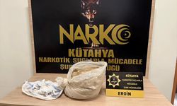 Kütahya'da 10 kilogram eroin ele geçirildi