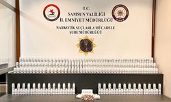 Samsun'da kargoyla gönderilen koliden uyuşturucu çıktı, 2 zanlı yakalandı