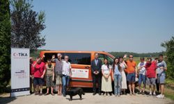TİKA Hırvatistan'da dezavantajlı gruplara araç desteği sağladı