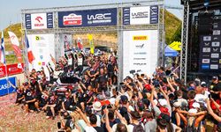 Toyota pilotları, WRC'nin 7. ayağında ilk iki sıranın sahibi oldu