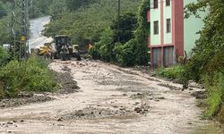 Trabzon'da sağanak üç ilçede hayatı olumsuz etkiledi