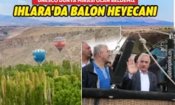 Ihlara Vadisi'nde gökyüzüne renkli balonlar yükseliyor