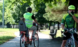 Sakarya'da pedallar dostluğa döndü