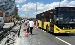 İstanbul'da D-100 kara yolunda aynı ayda yapılan çalışmalar trafiği aksattı