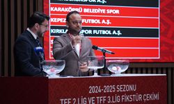 TFF 2. Lig ve TFF 3. Lig'de 2024-25 sezonunun fikstür çekimi yapıldı