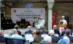 Diyanet İşleri Başkanı Ali Erbaş, Kırklareli'nde hafızlık icazet törenine katıldı