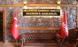 Erzurum'daki 112 yıllık konak MHP İl Başkanlığı binası oldu