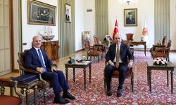 TBMM Başkanı Kurtulmuş, YÖK Başkanı Özvar'ı kabul etti