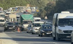 Arnavutköy'de yol çalışması nedeniyle trafik yoğunluğu oluştu