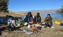 Muş'ta göçerler havanın soğumasıyla dönüş yolculuğuna başladı