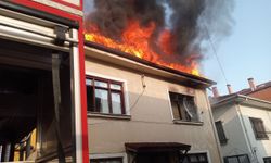 Sakarya'da çıkan yangında biri tarihi 3 ev zarar gördü