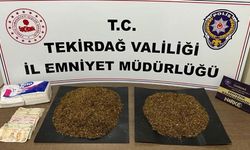 Tekirdağ'da evinde 1 kilo 140 gram sentetik uyuşturucu ele geçirilen zanlı tutuklandı