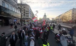 İsveç'te İsrail'in Gazze, Lübnan ve İran'a  yönelik saldırıları protesto edildi