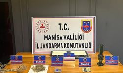 Manisa'da evinde iklimlendirme sistemiyle kenevir yetiştiren zanlı yakalandı