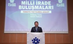 Adalet Bakanı Tunç, Milli İrade Buluşmaları programında konuştu: