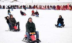 Erciyes'te yarıyıl tatilinin ilk gününde yoğunluk yaşandı