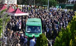 Kartalkaya'daki otel yangınında ölen akademisyen ve kızı için cenaze töreni düzenlendi