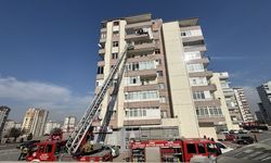 Kayseri'de apartmanda çıkan yangında dumandan etkilenen kişi hastaneye kaldırıldı