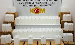 Samsun'da 1 ton etil alkol ele geçirildi