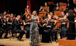 Ünlü soprano Sinead Campbell Wallace, İstanbul'da konser verdi